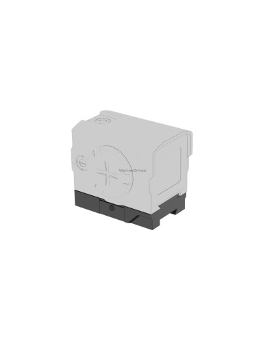 SC000099   VECTOR OPTICS BASE ADATTATORE DOVETAIL 11mm BASSA PER AIMP. ACRO   VECTOR FRENZY PLUS   4