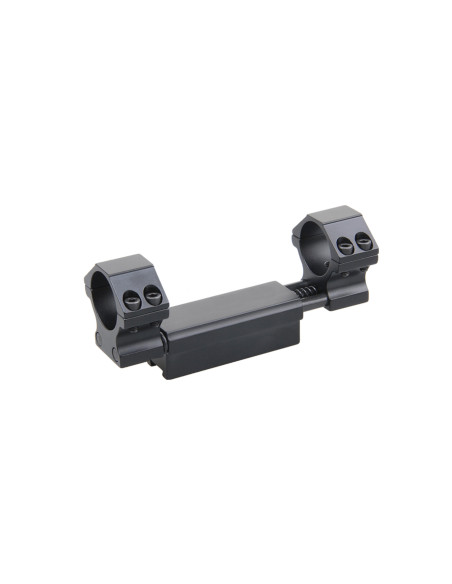 SC000107   VECTOR OPTICS ATTACCO MONOBLOCCO AMMORTIZZATO CON ANELLI  DA 1 POLLICE x SLITTA 11mm
