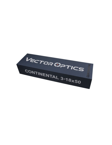 SC000090   VECTOR OPTICS CONTINENTAL CANNOCCHIALE  3 18 x 50 SFP ILLUMINATO TUBO 30mm 6