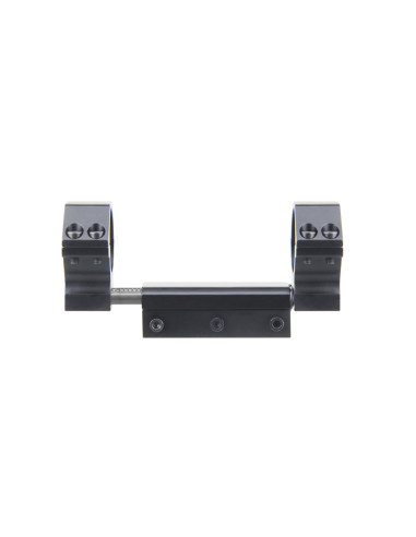 SC000106   VECTOR OPTICS ATTACCO MONOBLOCCO AMMORTIZZATO CON ANELLI  DA 30MM E CONVERSIONE DA 1 POLLICE x SLITTA 11mm   3