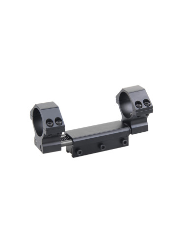 SC000106   VECTOR OPTICS ATTACCO MONOBLOCCO AMMORTIZZATO CON ANELLI  DA 30MM E CONVERSIONE DA 1 POLLICE x SLITTA 11mm 2