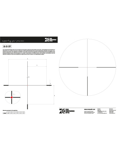 ZCO ZERO COMPROMISE OPTIC CANNOCCHIALE...