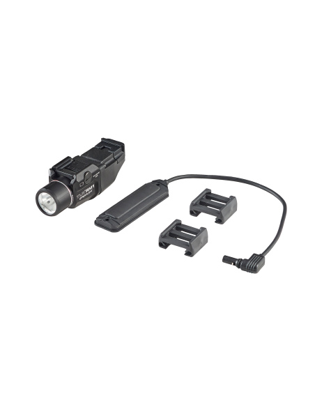 STREAMLIGHT TORCIA LED PER ARMA LUNGA MOD. TLR-RM1 CON ATTACCO PICATINNY COLORE NERO - INCLUSO SWITCH REMOTO (69440)
