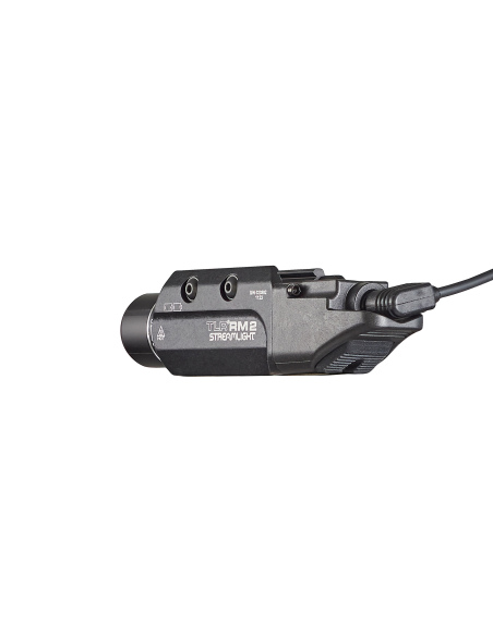 STREAMLIGHT TORCIA PER ARMA LUNGA MOD. TLR-RM2 CON ATTACCO PICATINNY COLORE NERO - INCLUSO SWITCH REMOTO E DUE BATTERIE CR123A (