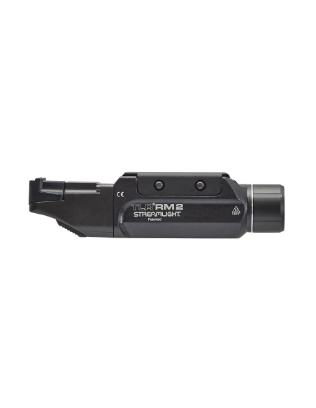 STREAMLIGHT TORCIA PER ARMA LUNGA MOD. TLR-RM2 CON ATTACCO PICATINNY COLORE NERO - INCLUSO SWITCH REMOTO E DUE BATTERIE CR123A (