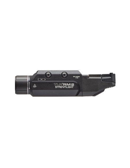 STREAMLIGHT TORCIA PER ARMA LUNGA MOD. TLR-RM2 CON ATTACCO PICATINNY COLORE NERO - INCLUSO SWITCH REMOTO E DUE BATTERIE CR123A (