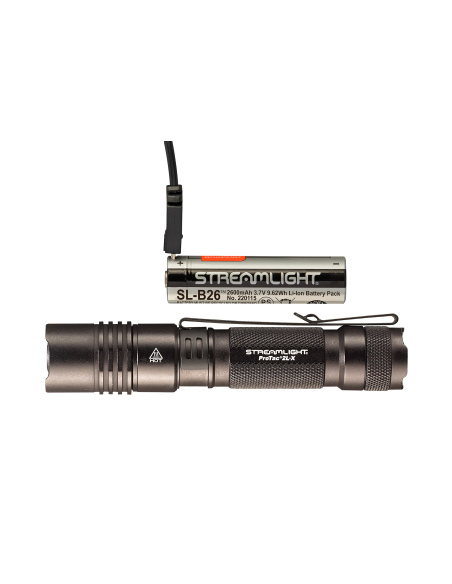STREAMLIGHT TORCIA TATTICA LED MOD.PROTAC 2L-X COLORE NERO - CON BATTERIA RICARICABILE E CUSTODIA  (88083)