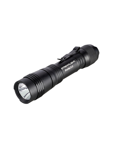 STREAMLIGHT TORCIA TATTICA LED MOD. PROTAC 2.0 COLORE NERO - CON RICARICA USB E FONDINA IN  NYLON (89000)