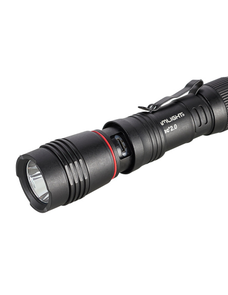 STREAMLIGHT TORCIA TATTICA LED MOD. PROTAC 2.0 COLORE NERO - CON RICARICA USB E FONDINA IN  NYLON (89000)