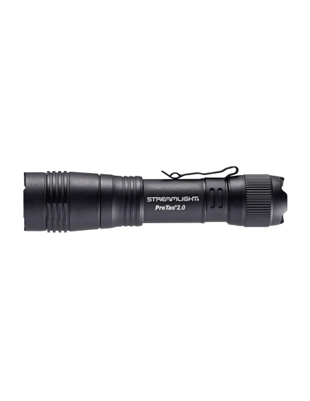 STREAMLIGHT TORCIA TATTICA LED MOD. PROTAC 2.0 COLORE NERO - CON RICARICA USB E FONDINA IN  NYLON (89000)