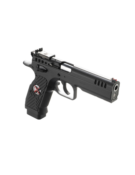TANFOGLIO PISTOLA MOD. STOCK III XTREME  CERAKOTE NERA CAL. 9X21 SPORTIVA