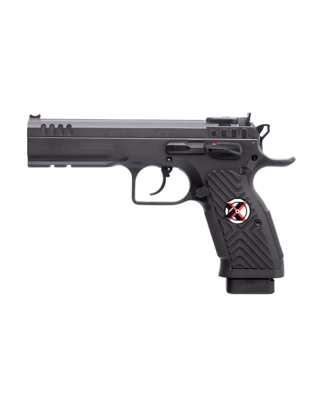 TANFOGLIO PISTOLA MOD. STOCK III XTREME  CERAKOTE NERA CAL. 9X21 SPORTIVA