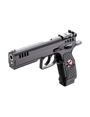 TANFOGLIO PISTOLA MOD. STOCK III XTREME  CERAKOTE NERA CAL. 9X21 SPORTIVA