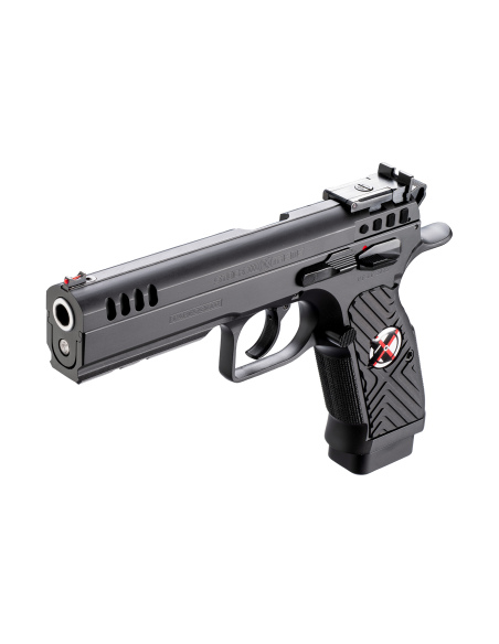 TANFOGLIO PISTOLA MOD. STOCK III XTREME  CERAKOTE NERA CAL. 9X21 SPORTIVA
