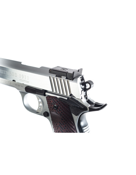 TANFOGLIO PISTOLA MOD.  WITNESS 1911 CUSTOM CROMATA CAL. 9X19 SPORTIVA COD.ID. 22_00051s15 (10GUN09016)