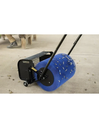 AMMO-UP raccoglitore di bossoli in ottone per arma corta e lunga con rullo di larghezza da 18”