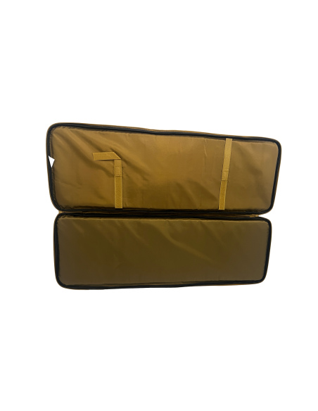 JS TACTICAL CUSTODIA ROYAL IN NYLON IMBOTTITA DESERT 85cm CON TASCHE x CARABINA (B100TAN)