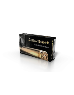 Munizioni per fucile marchio Sellier&Bellot calibro 7,62x54 Full Metal Jacket - Confezione da 20 pezzi