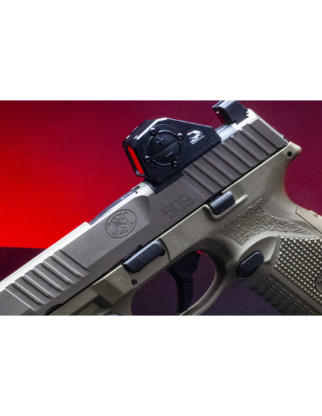 Mirino a punto rosso (Red Dot) modello AMS Mini Sight Multi-Reticule - Marchio Shield Sights -