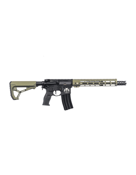 ADC CARABINA CERBERUS CALIBRO 223 REM CANNA 12.5" COLORE 'GREEN' ARMA SPORTIVA COD.ID. 12_02286cs2