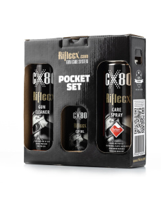 RIFLECX CX80 - POKET SET KIT COMPLETO PER LA MANUTENZIONE...