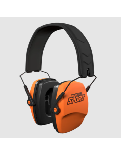 ISOTUNES CUFFIE PASSIVE PIEGHEVOLI COLORE ARANCIONE (IT-79)