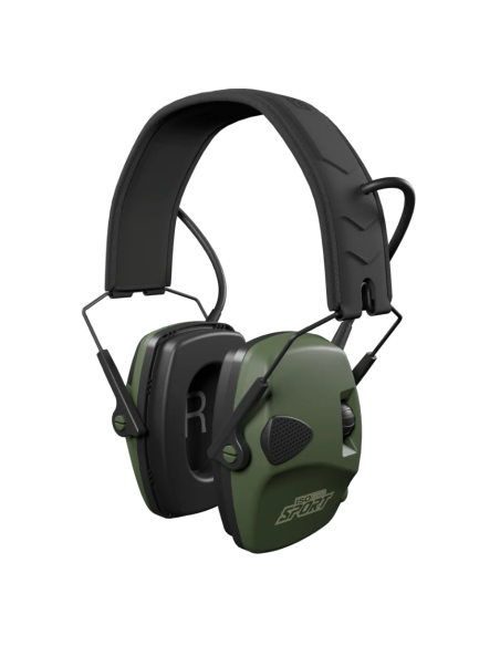 ISOTUNES CUFFIE ELETTRONICHE PIEGHEVOLI COLORE VERDE (IT-41)