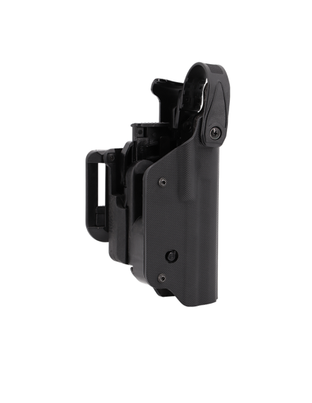 GHOST 5 PER BERETTA  APX A1 FONDINA POLICE NERA DESTRA CON MODULO ROTATIVO