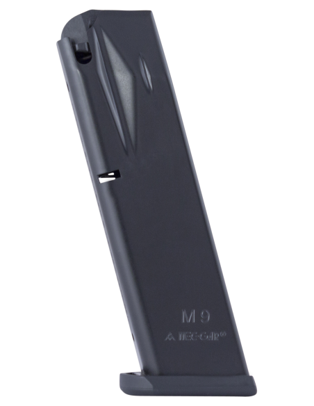 MEC-GAR CARICATORE BERETTA MOD. 92/98 CAL. 9x21 -18 COLPI -AFC NERO ANTI FRIZIONE (MGPB9218AFC)