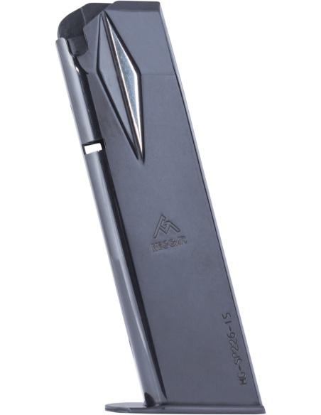 MEC-GAR CARICATORE SIG P 226 CAL. 9X21 DA 15 COLPI BRUNITO (MGP22615B)