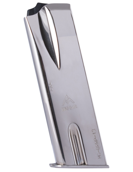 MEC-GAR CARICATORE BROWNING HP CAL. 9X21 DA 13 COLPI NICKEL (MGBRHP13N)