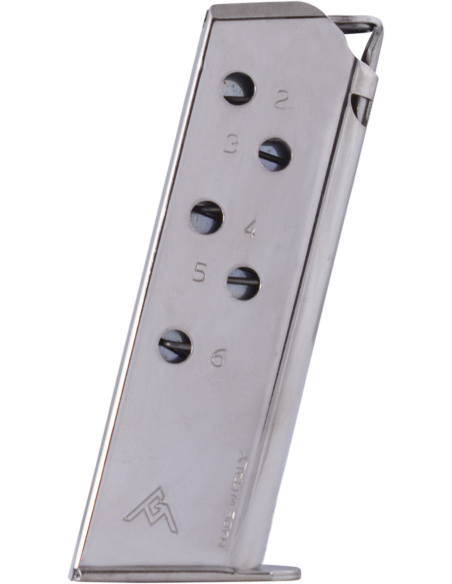 MEC-GAR CARICATORE WALTHER PPK ST CAL. 9 CORTO DA 6 COLPI NICKEL (MGWPPKSTN)