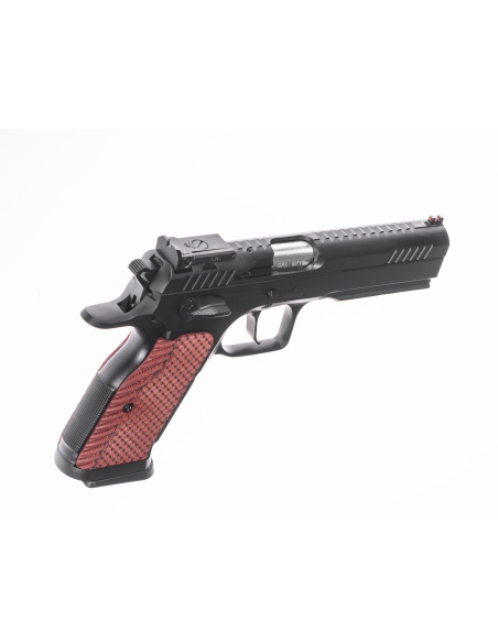 TANFOGLIO PISTOLA MOD. STOCK III SPECIAL - 2025 NERO CERAKOTE CAL. 9X19