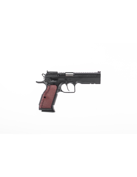 TANFOGLIO PISTOLA MOD. STOCK III SPECIAL - 2025 NERO CERAKOTE CAL. 9X19