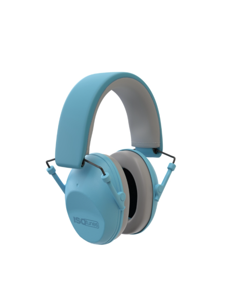 ISOTUNES CUFFIE PASSIVE PIEGHEVOLI PER BAMBINI COLORE AZZURRO (IT-96-KB)