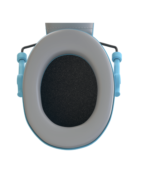 ISOTUNES CUFFIE PASSIVE PIEGHEVOLI PER BAMBINI COLORE AZZURRO (IT-96-KB)