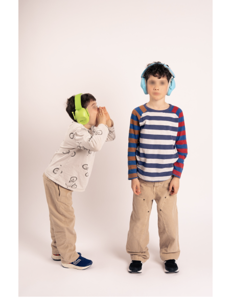 ISOTUNES CUFFIE PASSIVE PIEGHEVOLI PER BAMBINI COLORE VERDE (IT-96-KG)