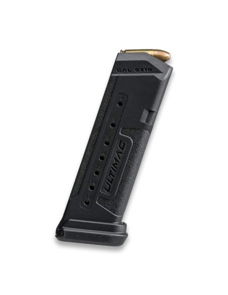 FAB DEF CARICATORE ULTIMAG IN POLIMERO 16 COLPI x GLOCK 19 VERDE NATO (UMAGG19G)