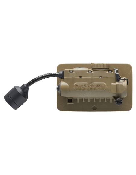 STREAMLIGHT TORCIA LED MODELLO SIDEWINDER STALK COMPRENDE CLIP DA ELMETTO (ATTACCATA ALLA LAMPADA) MOUNT PER RAIL ARC (14307)