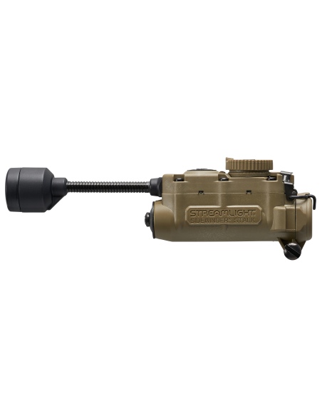 STREAMLIGHT TORCIA LED MODELLO SIDEWINDER STALK COMPRENDE CLIP DA ELMETTO (ATTACCATA ALLA LAMPADA) MOUNT PER RAIL ARC (14307)