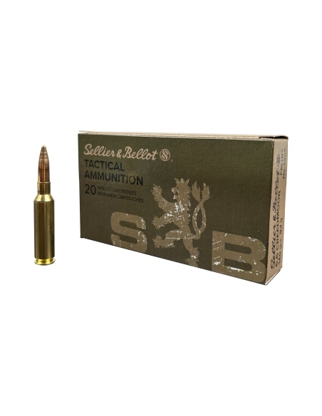 SELLIER & BELLOT MUNIZIONI CAL.6,5 CREEDMOOR FMJ 140 GRS (CONF. 20 PZ) V341602