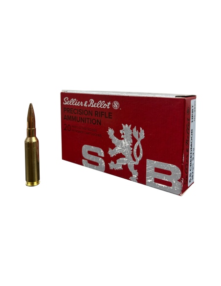 SELLIER & BELLOT MUNIZIONI CAL.6,5 CREEDMOOR HPBT 142 GRS (CONF. 20 PZ) V341612