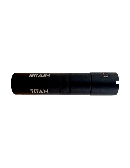 BRAIN CHOCKES STROZZATORE NERO IN ' TITANIO' PER BENELLI CRIO PLUS 8/10
