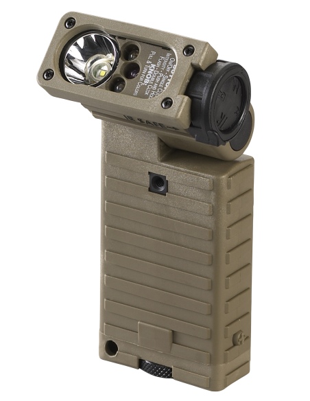 STREAMLIGHT TORCIA LED MODELLO SIDEWINDER MILITARY MODEL (BIANCO/ROSSO/BLU/IR) INCLUDE E-MOUNT E DUE "AA" BATTERIE (14031)