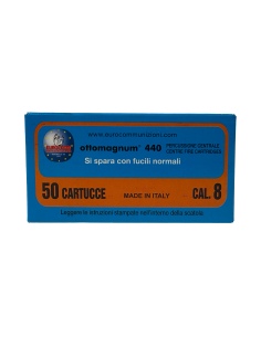CARTUCCE FLOBERT CAL. 8 MM PB8 MG - OTTONE (CONFEZIONE...